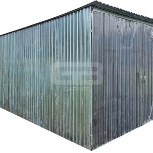 Blaszak 3×5 m II gatunek – wolnostojący – garaż na plac budowy GB104